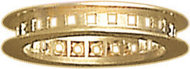 PLAT AZRD CHNLD&DRLD 28//2mm SQ SZ 4