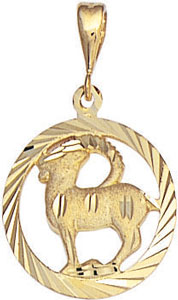 14KY ZODIAC ARIES 03/21 TO 04/20