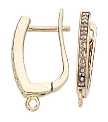 14KW 14mm RUSSIAN BACK EARRING 8/.005 EACH